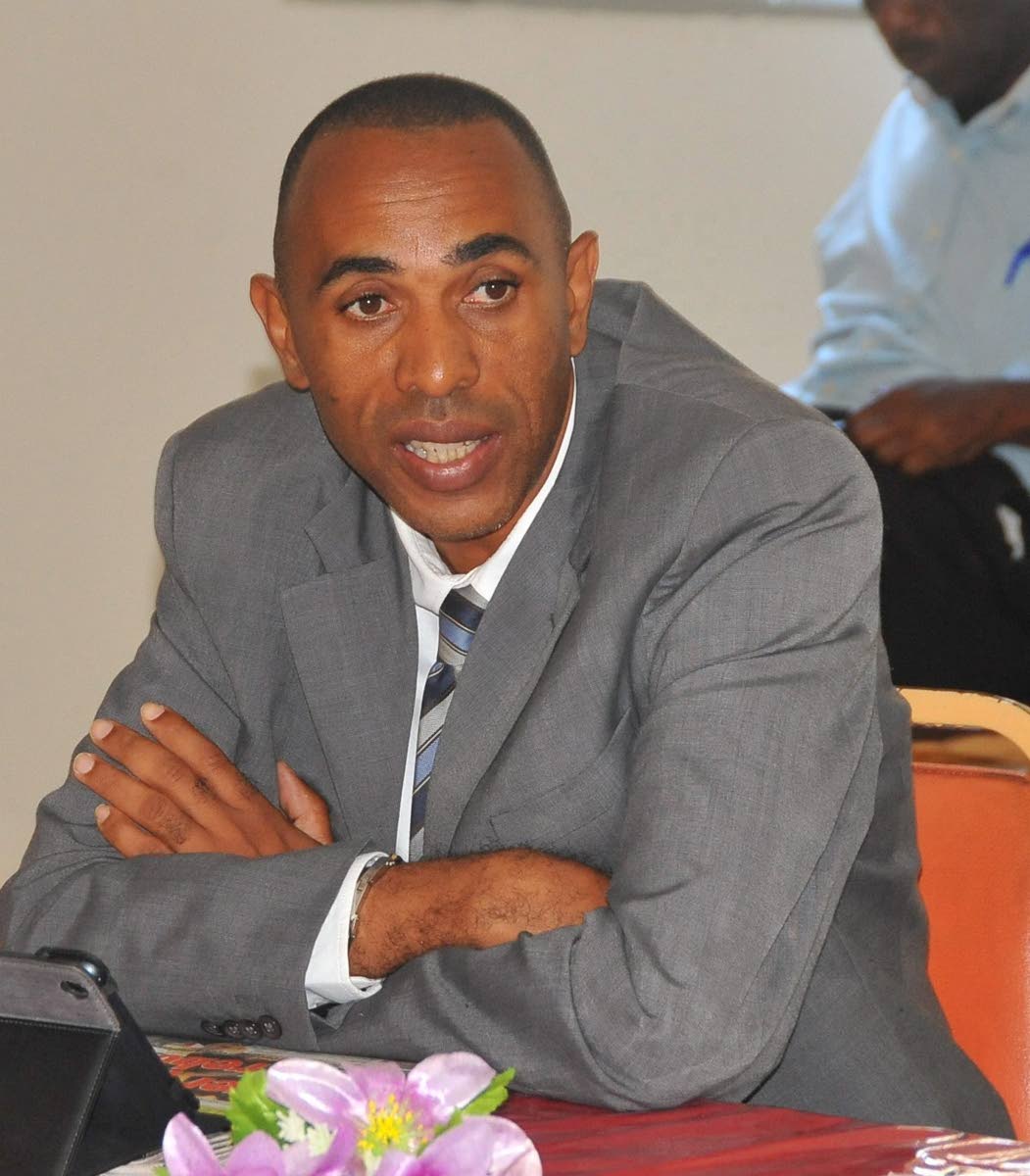 Right: STETHS Principal Keith Wellington.