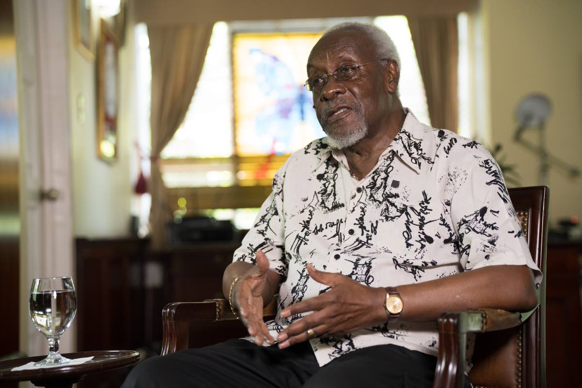 P.J. Patterson, retired former prime minister of Jamaica. 