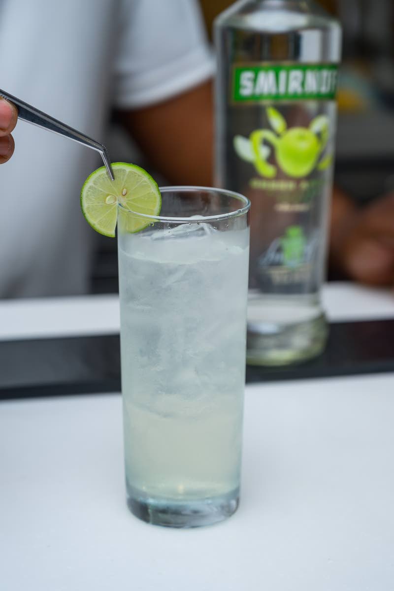 The reset spritz vodka soda.