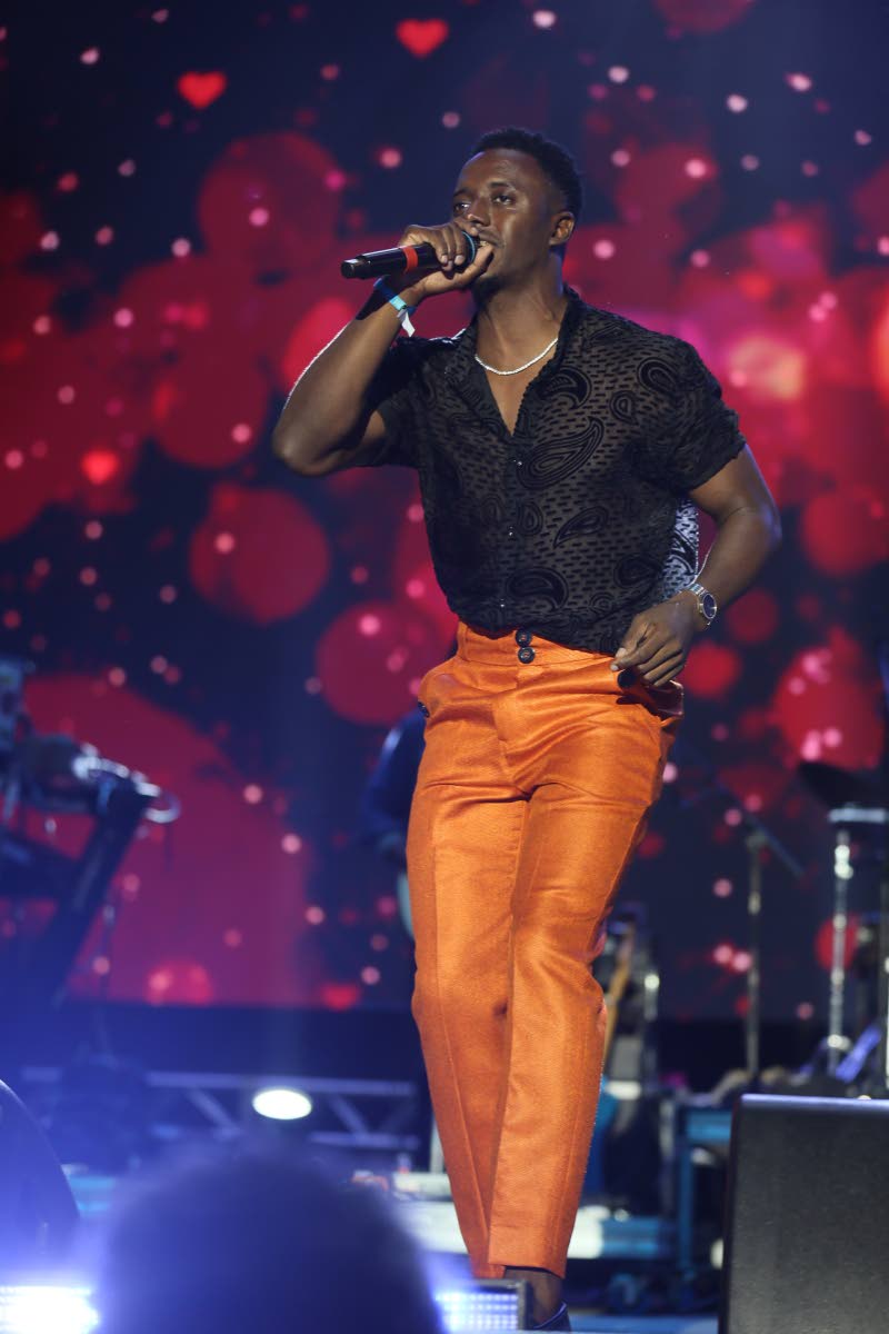 Special guest Romain Virgo blesses the stage with his smooth vocals.