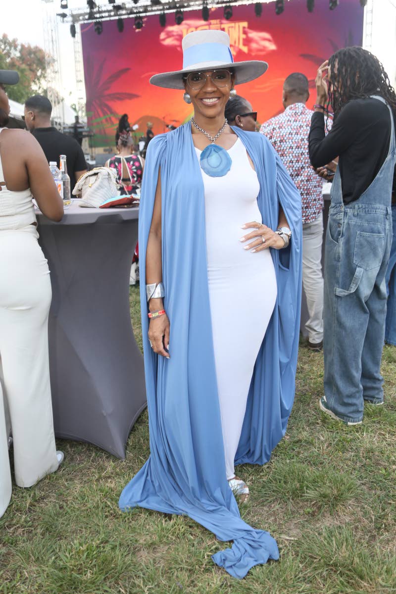 The ever-stylish Angelie Martin-Spencer strikes a pose for our lens.