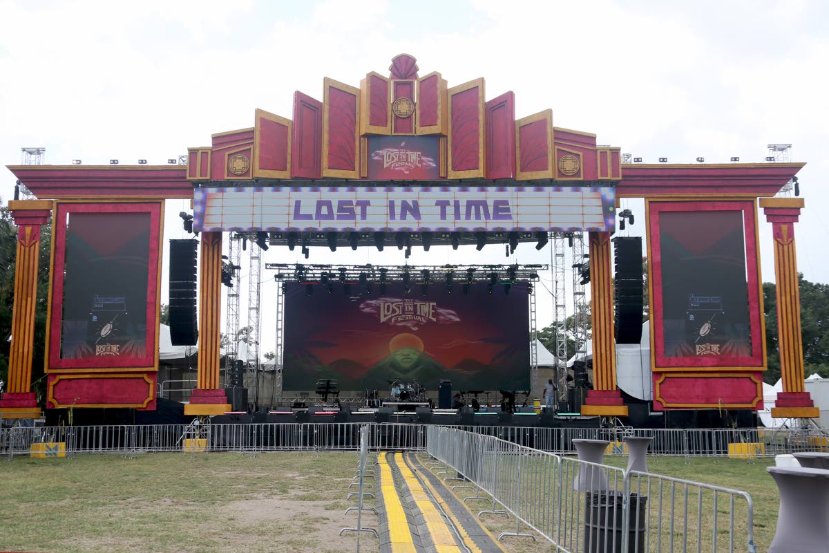 The LIT Stage, part of the twin-stage concept of the two-day Lost in Time. 