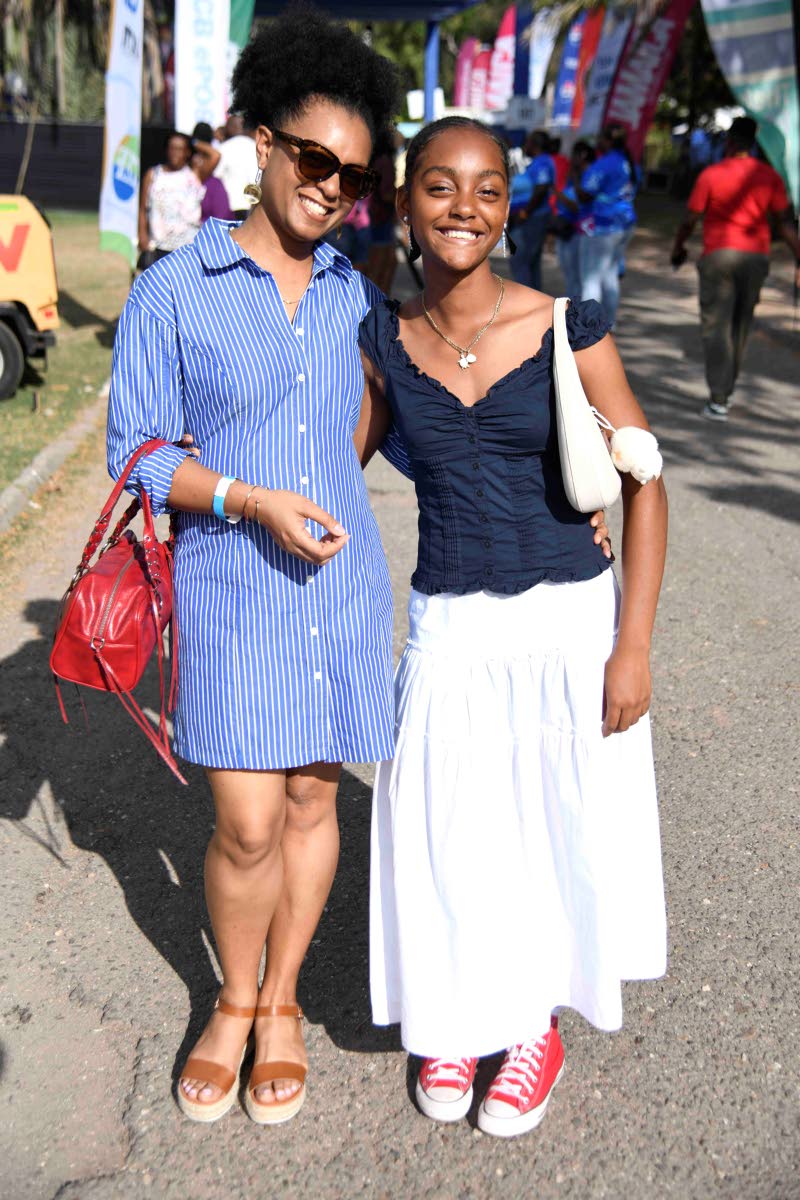 Nothing beats a mommy-and-daughter outing for Melissa Ebere and her mini-me, Gianna Punancy.