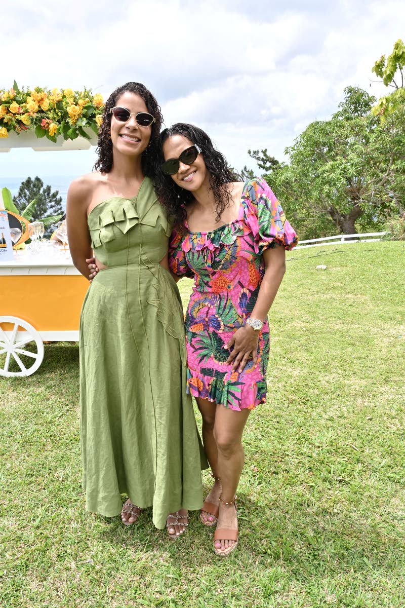 Catching up over brunch are Lyndsey McDonnough (left), co-managing director of Market Me and Alicia Bogues, director of Jamaica Food and Drink Festival.