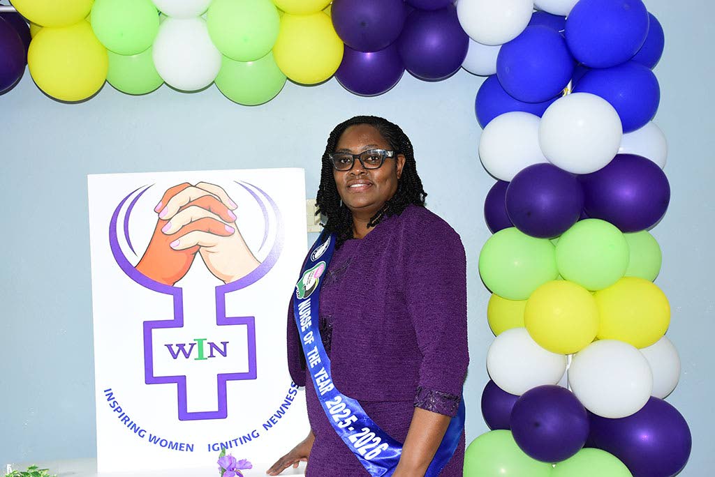 Nurse of the Year, Fione Collins.