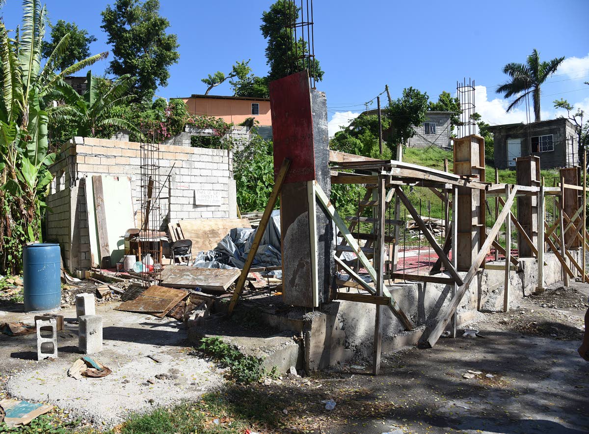 Tree of Life Ministry Church in Windsor, St Ann's Bay, St Ann, that was flattened during the passage of Hurricane Melissa on October 28, 2025. Photo taken last week.