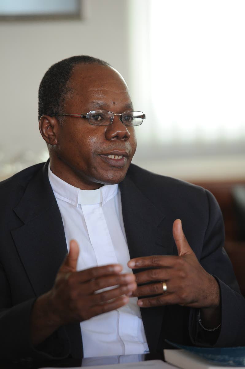 Reverend Canon Garth Minott, Suffragan Bishop of Kingston. 