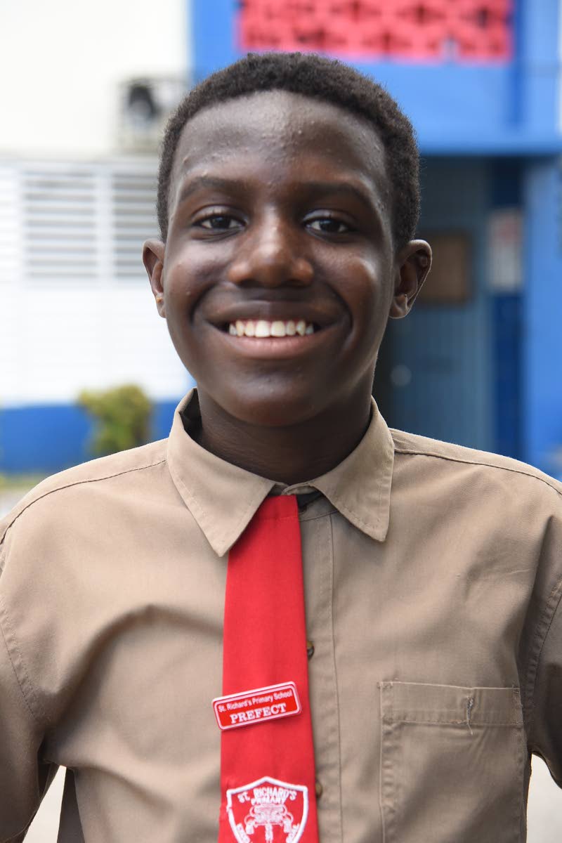Liam Swiel from St Richard’s Primary School thinks he did well enough to get his school of choice.