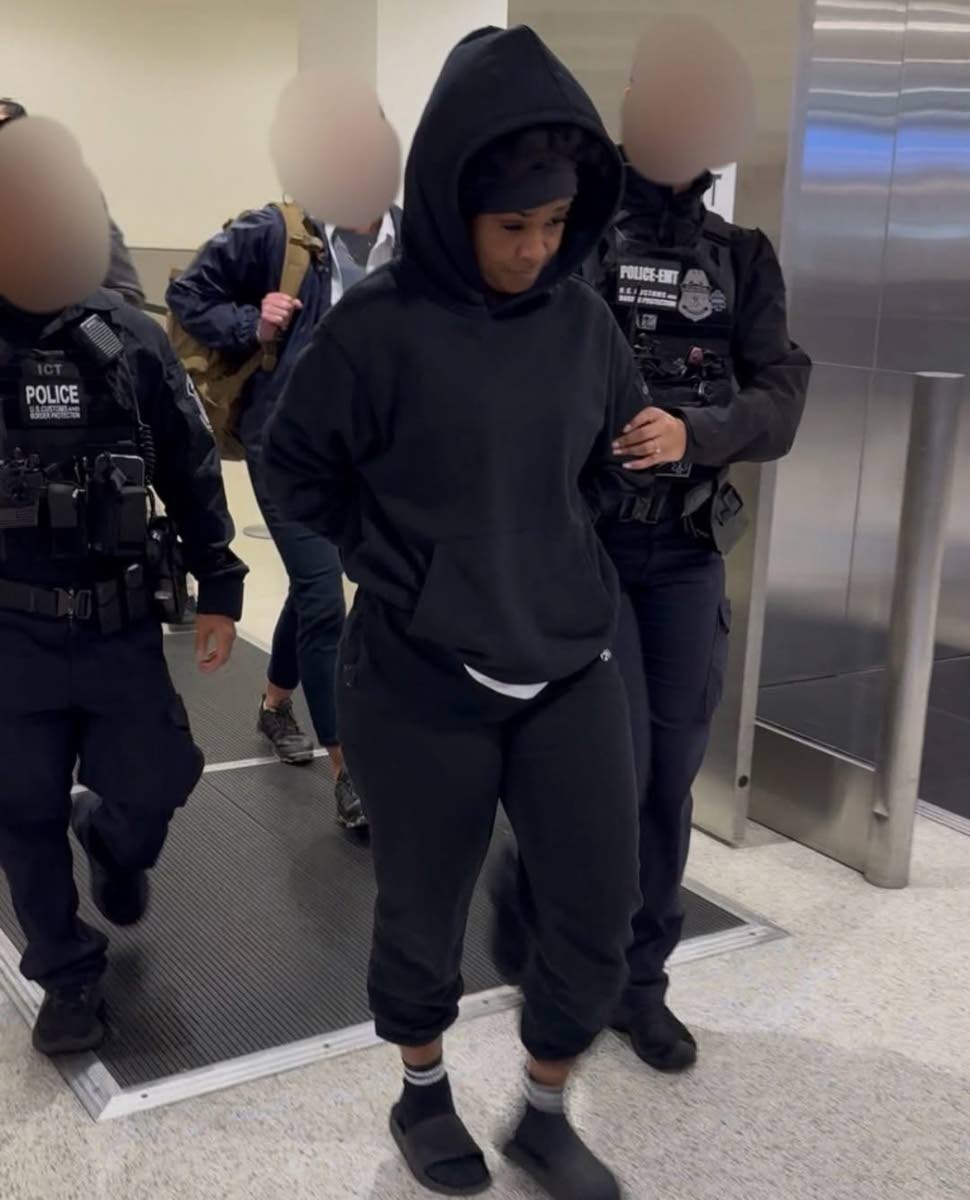 Elaine Escoe in the custody of United States authorities. 