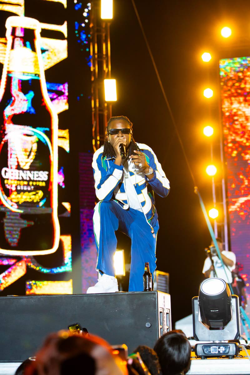 Dancehall artiste Govana delights fans at Dream Live.