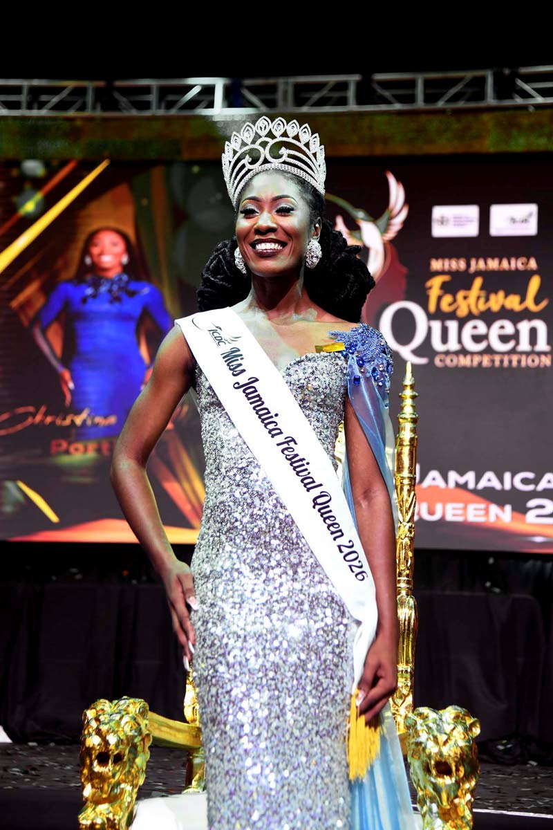 Miss Jamaica Festival Queen 2026 Christina Williams.
