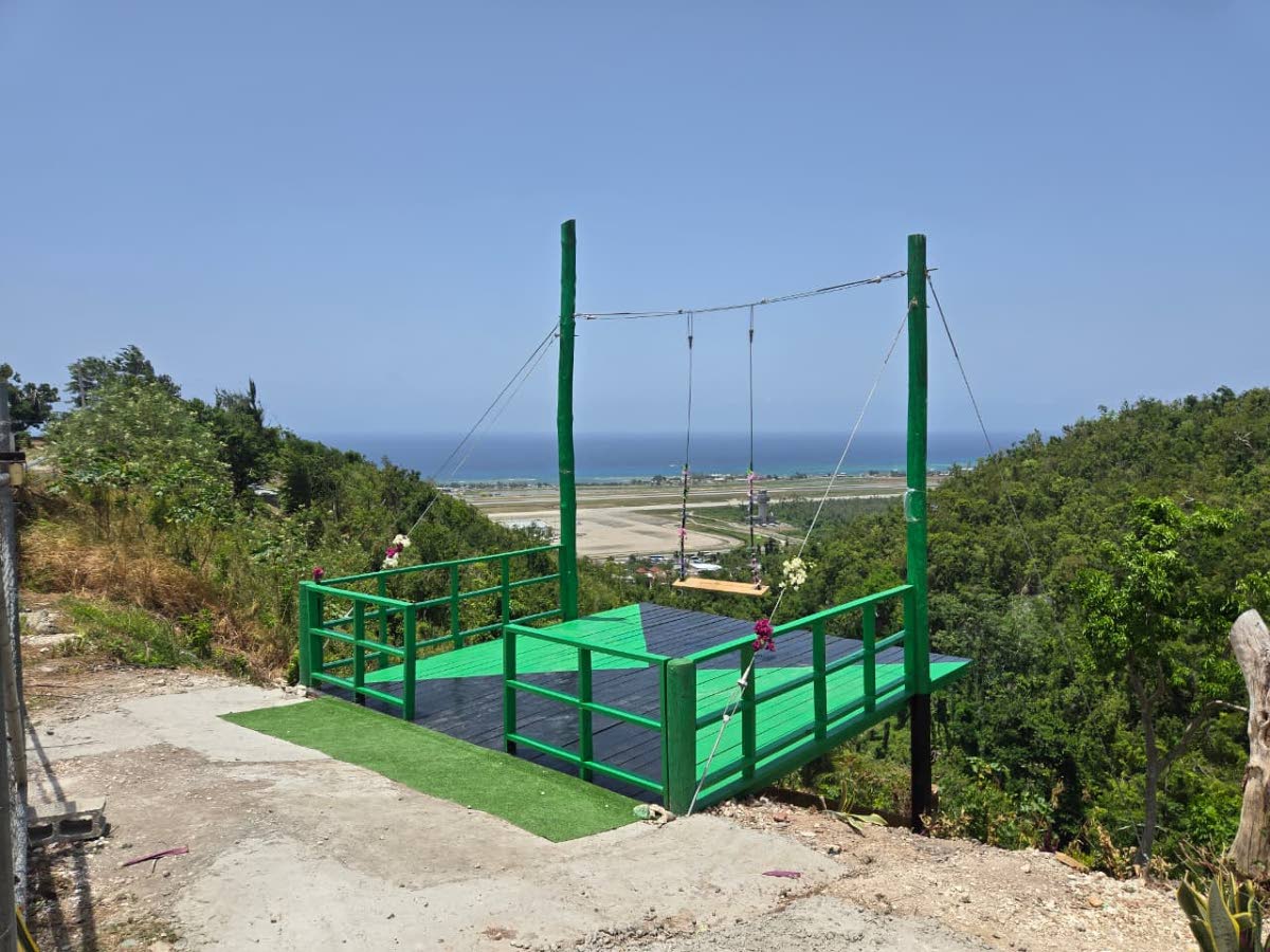 The Montego Bay Giant Swing tourism attraction in St James.