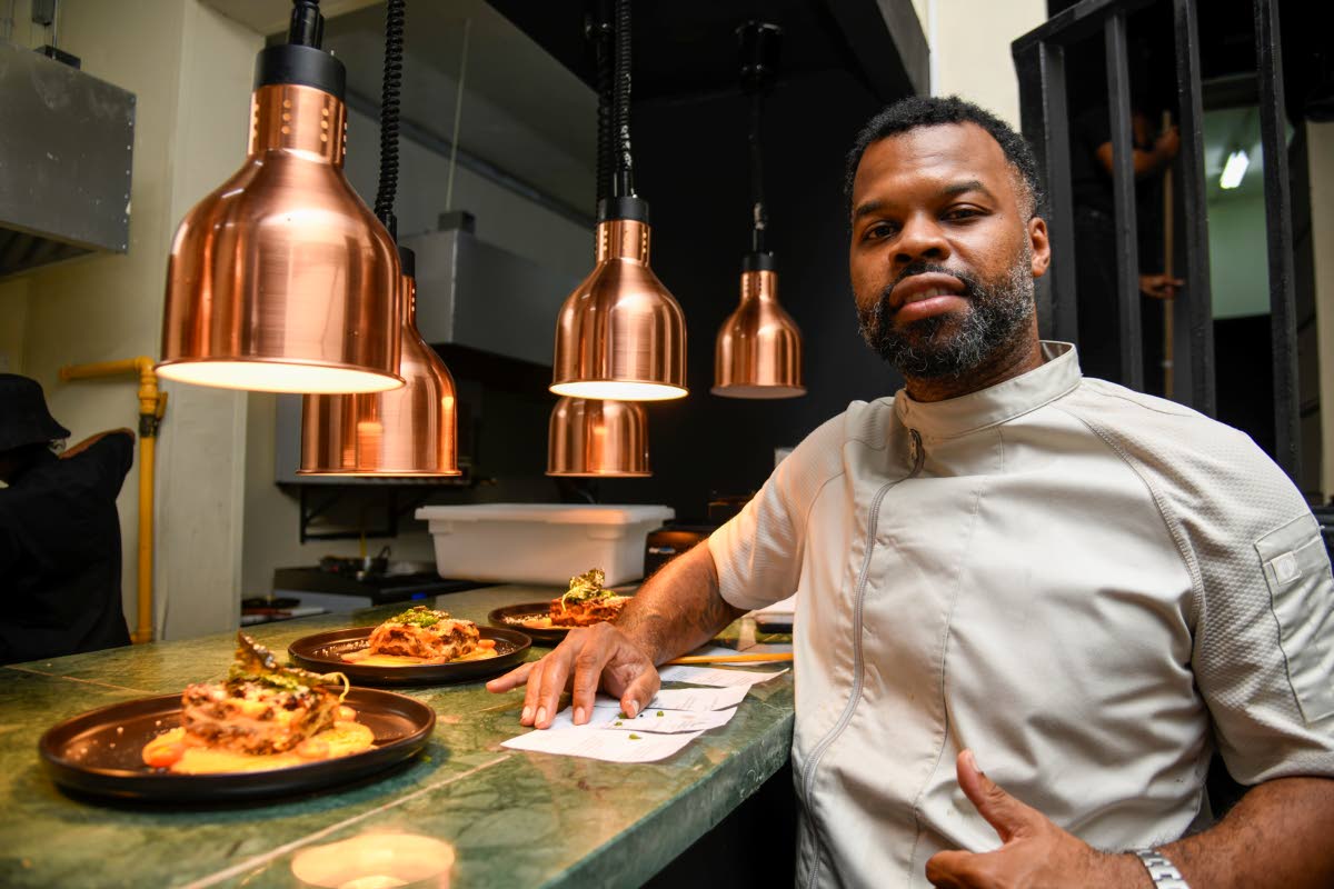 Chef Shea Stewart draws on years of culinary experience to create a menu that blends Caribbean flavours with influences from around the world.