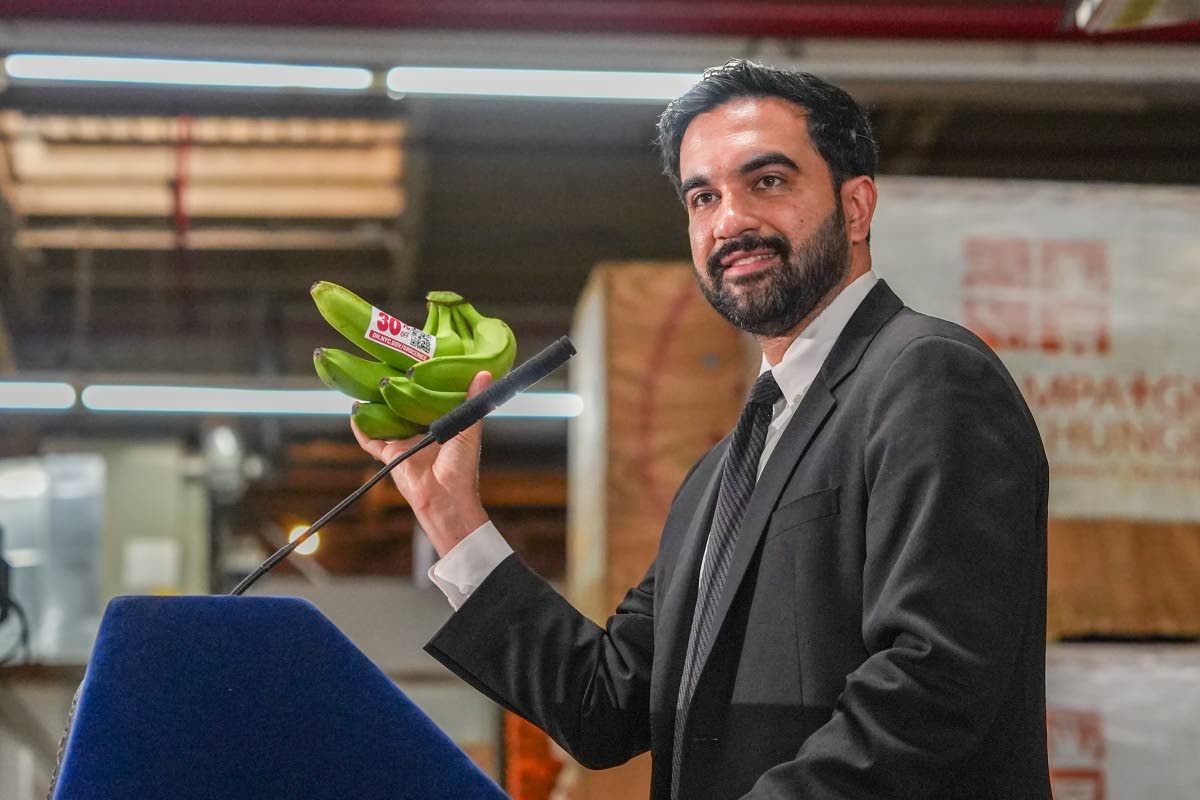  New York City Mayor Zohran Mamdani speaks at an announcement event of a city-wide, discounted grocery plan for city-run municipal grocery stores, in the Brooklyn borough of New York.