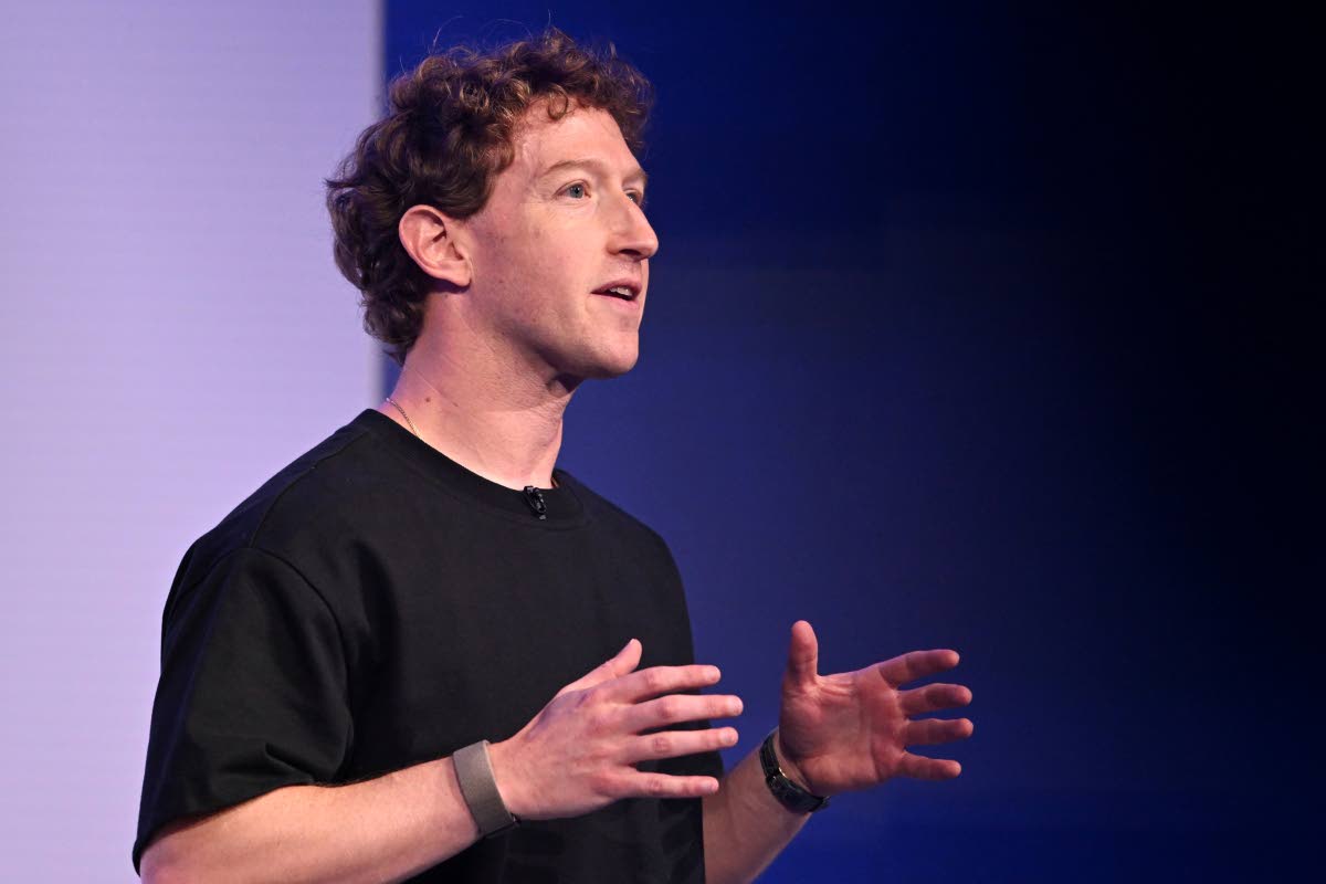 FILE – Meta CEO Mark Zuckerberg speaks during the company’s Connect developer conference Wednesday, September 17, 2025, in Menlo Park, California. 