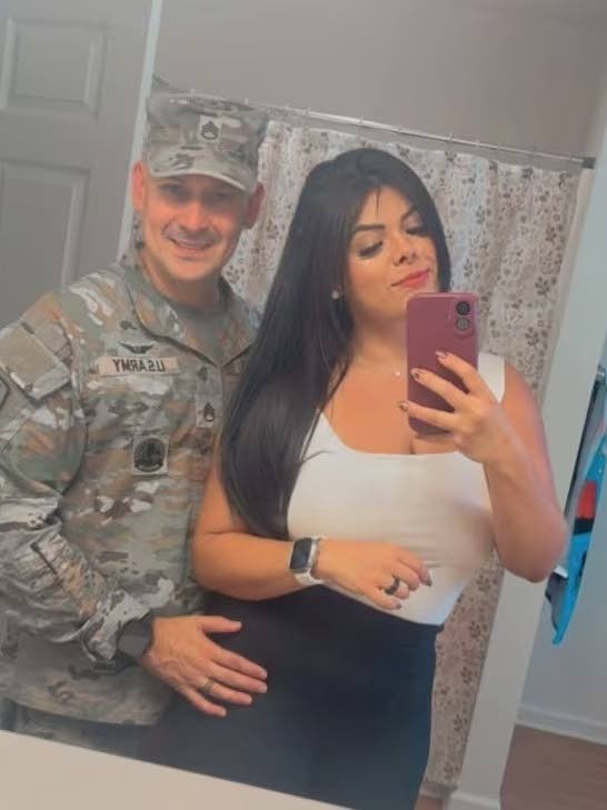 Army Staff Sergeant Alexis Jaramillo has been reunited with his wife Maisa Lopes Eliaser