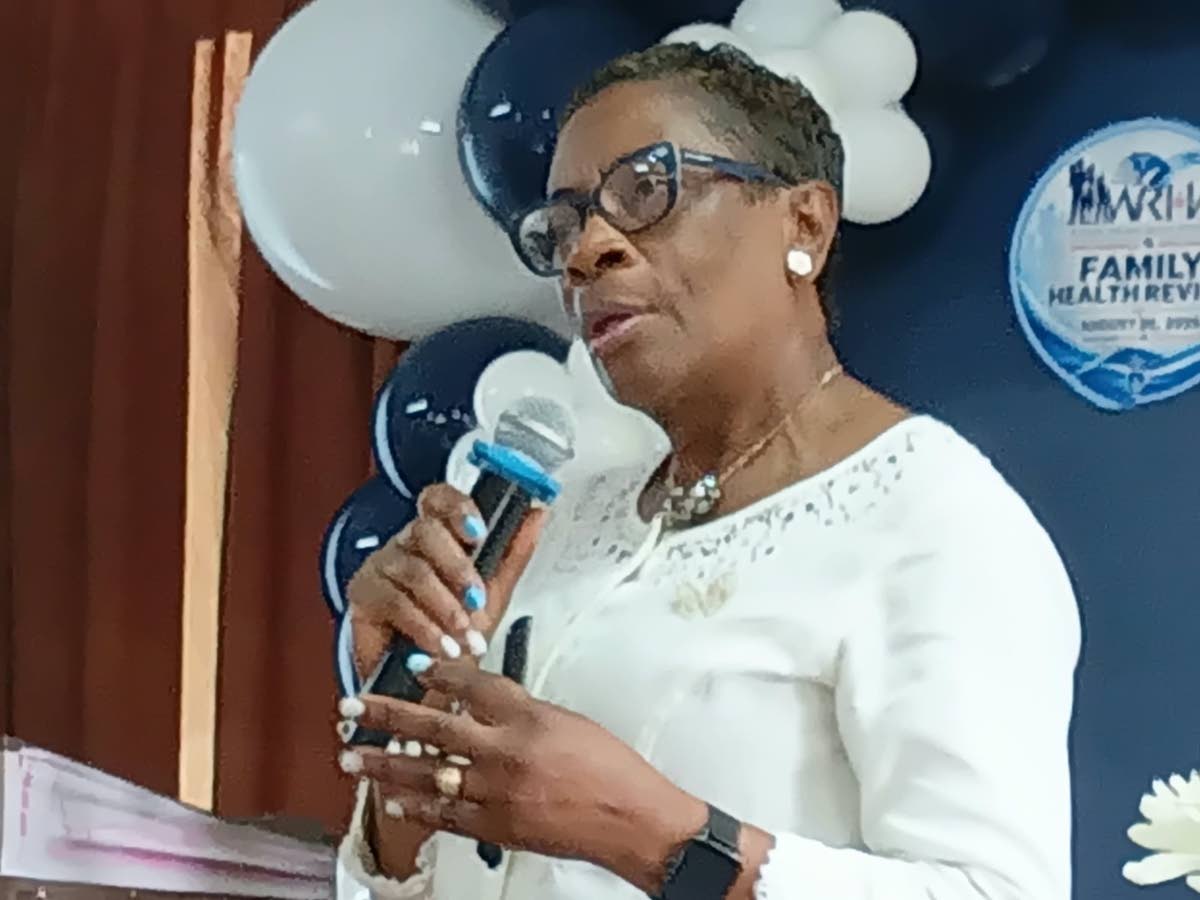 Nadine Simmonds-Lewis, regional nutritionist at the WRHA.