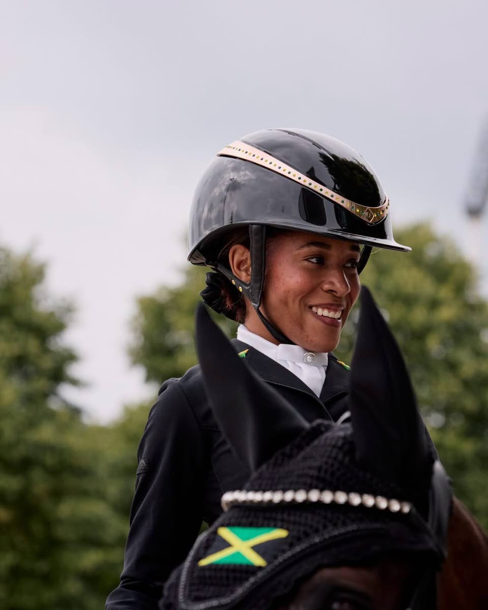 Tegan Vincent-Cooke, Jamaica’s first para dressage rider to compete at the FEI World Championships.