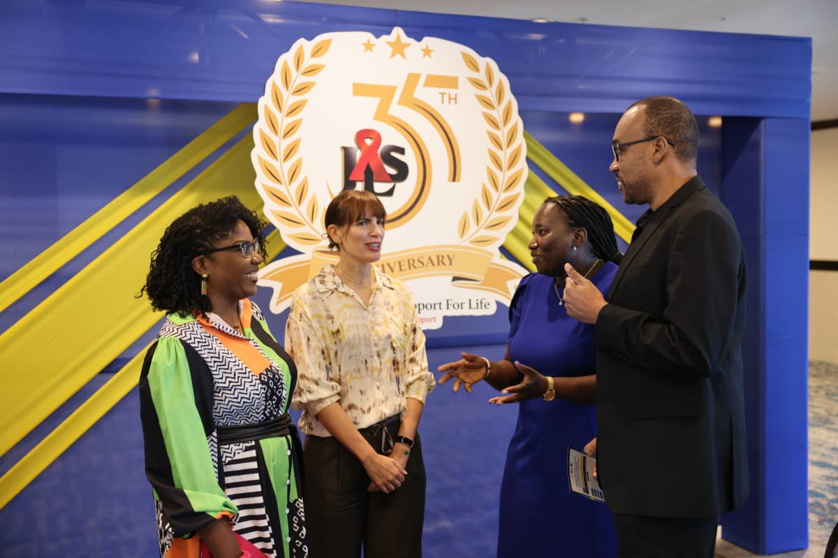From left: Dr Dalea Bean, senior lecturer and head of the Institute of Gender and Development Studies (IGDS) at The University of the West Indies, Mona; with Layla El Khadraoui of the European Union (EU), representing Ambassador of the EU Delegation to Ja