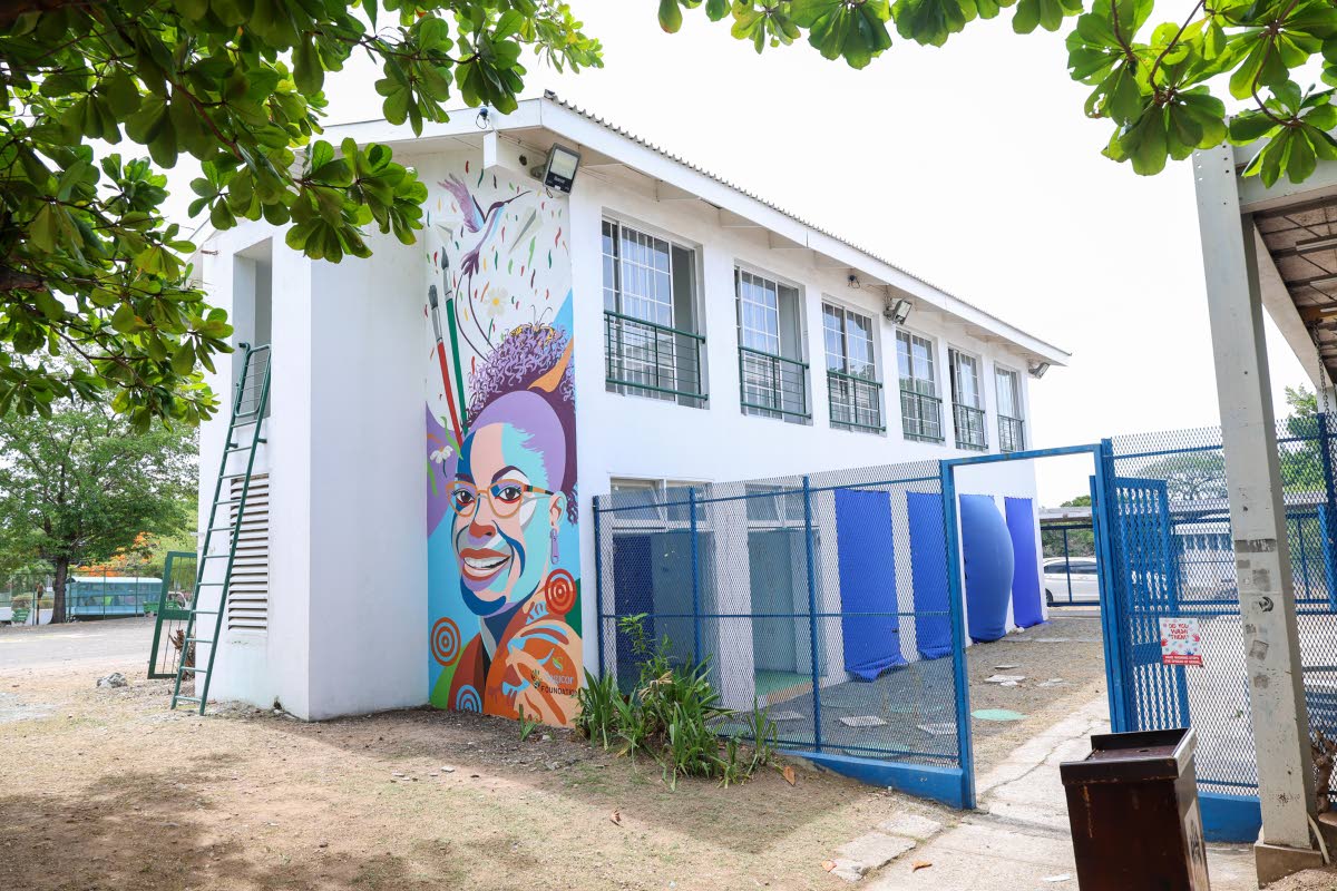 The Hope Brooks Painting Studio at Edna Manley College following the completion of restoration works.