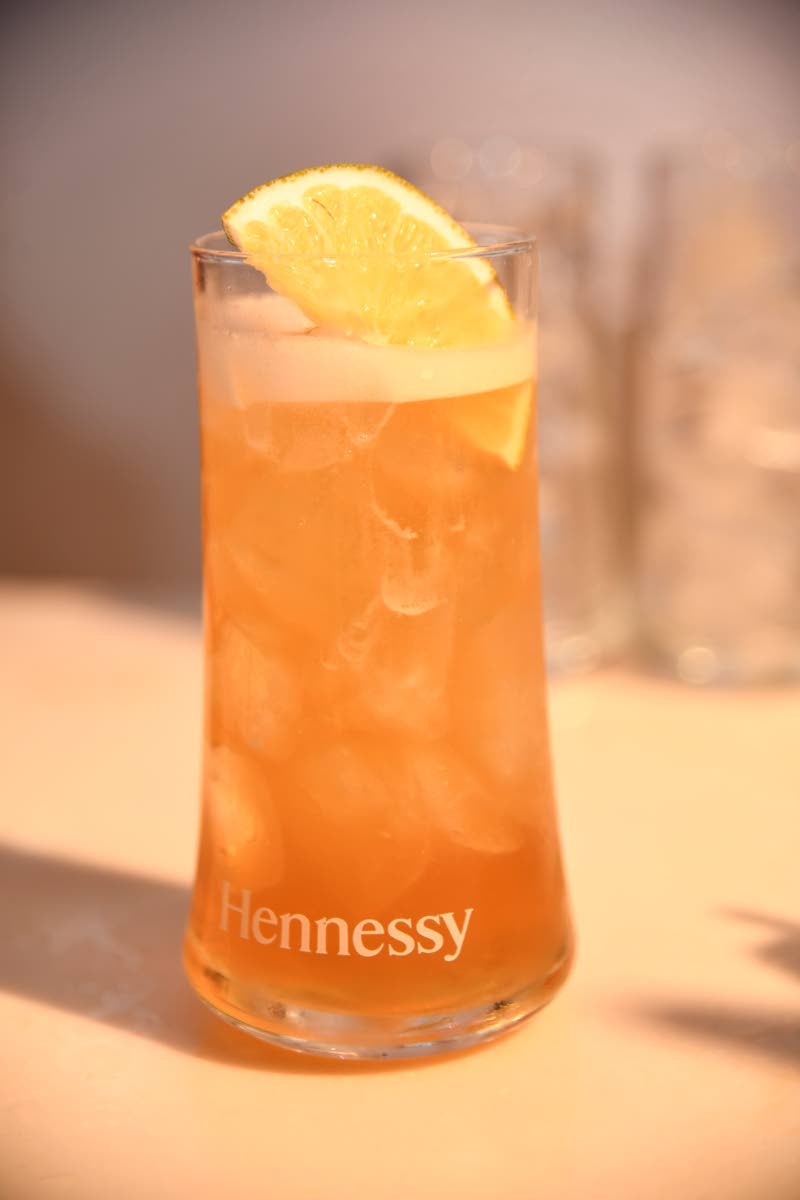 If you love a complex but smooth flavour, then the Hennessy sour is the right mix for you. 
