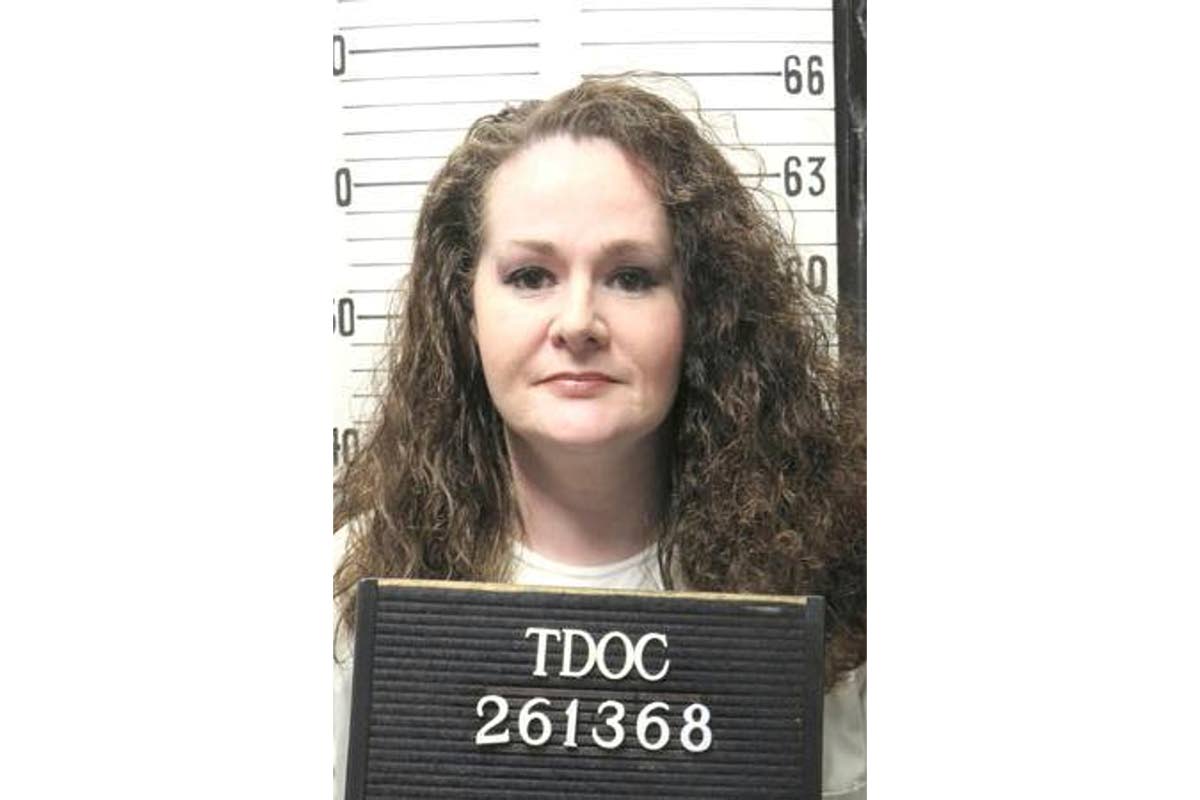 This photo provided by the Tennessee Department of Correction shows Christa Pike on January 12, 2023. 