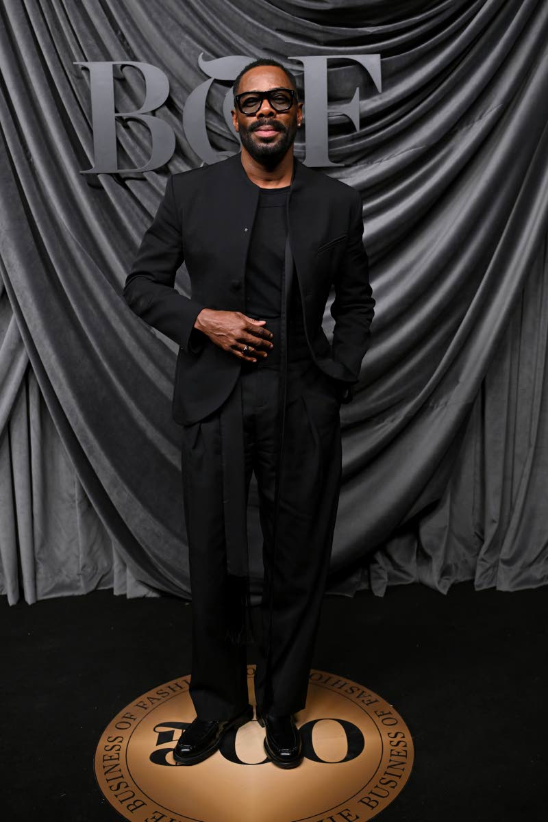 The ever-dapper Colman Domingo gives face to the lens.