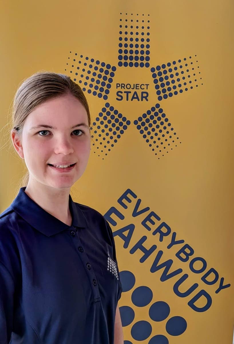 Joanna Powers, founder of Supplies4Students Jamaica and Project STAR intern, at a recent Project STAR event.