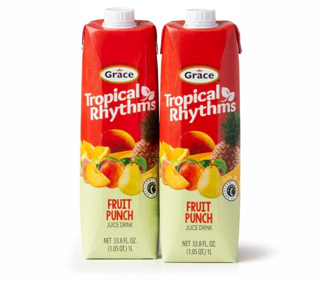 Grace Tropical Rhythms Fruit Punch 200ml Tetra Pak.