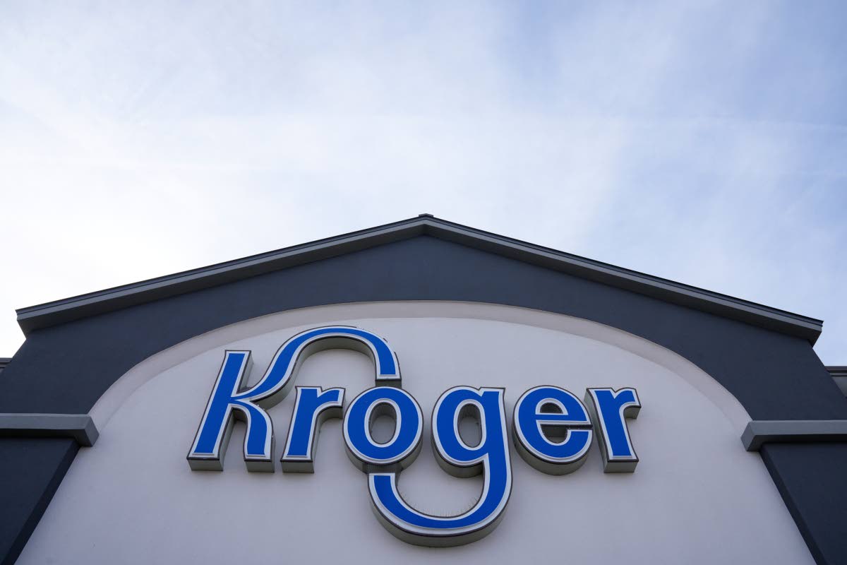 A Kroger grocery store is seen in Monroe, Ohio. 