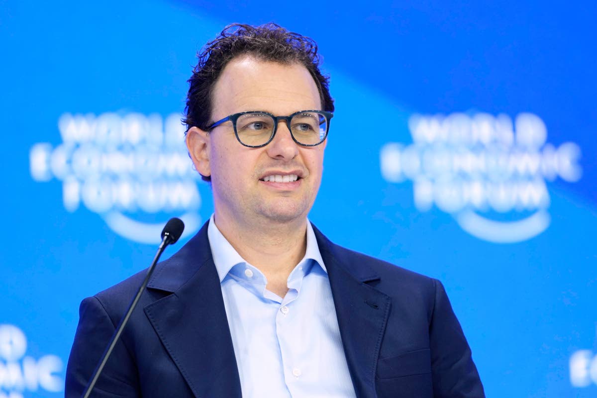 Dario Amodei, CEO and co-founder of Anthropic, at the annual meeting of the World Economic Forum in Davos, Switzerland, in January 2025. 