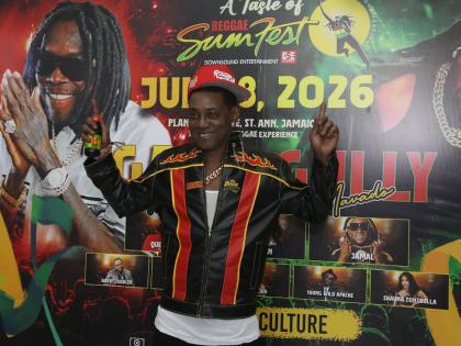 Boom Boom is photographed at A Taste of Sumfest in July. This weekend, the noted selector is heading to Dream Weekend, where he will play at Dream Live. 