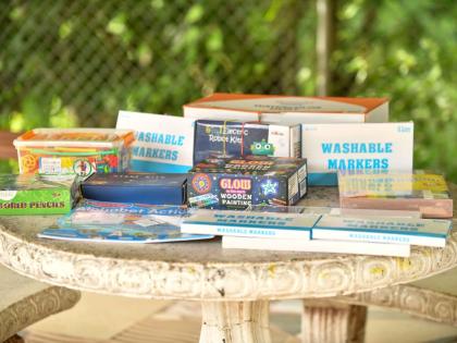 Robbins’ project, ‘Spark Your Art’, began at age 12 when she swapped birthday gifts for an Amazon wish list of art supplies, sending a barrel of brushes, paints, and sketch pads to children in Jamaica.