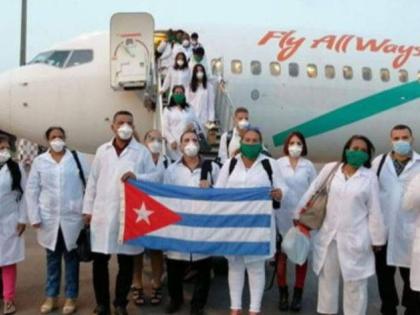 This file photo shows team from Cuban Medical Brigade.