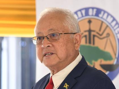 Justice Minister Delroy Chuck.