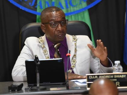 Mayor of Kingston Andrew Swaby.