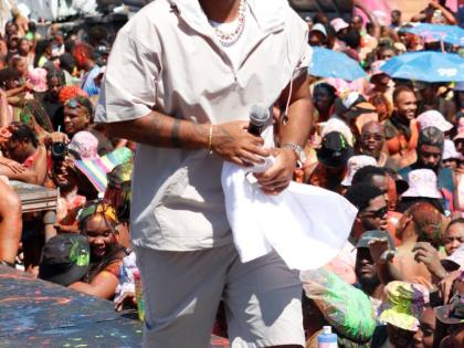 GBM Nutron took the centrestage as he performed at Xodus Wet Music Festival on Saturday at Port Spectrum.