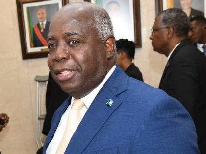 Prime Minister of the Bahamas, Phillip Davis.