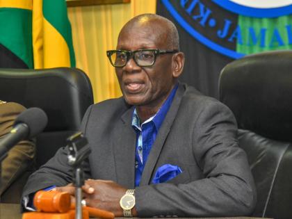 Minister of Local Government and Community Development, Desmond McKenzie. 