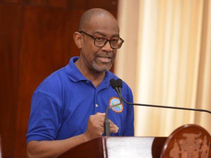 Evan Thompson, principal director of the Meteorological Service of Jamaica. 