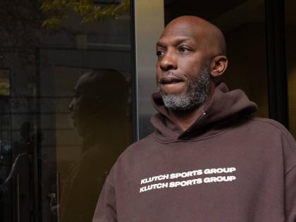 Portland Trail Blazers head coach Chauncey Billups leaves a federal court after his appearance on October 23 in Portland, Oregon. 