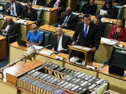 Prime Minister Dr Andrew Holness speaking in Parliament on Hurricane Melissa on Tuesday, November 4.
