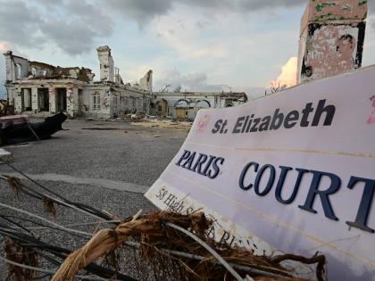 St Elizabeth Parish Court is among the buildings on High Street, Black River, that were damaged by Hurricane Melissa.