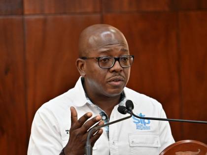 Pearnel Charles Jr, minister of labour and social security.