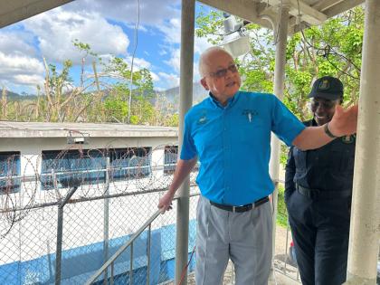 Justice Minister Delroy Chuck. 