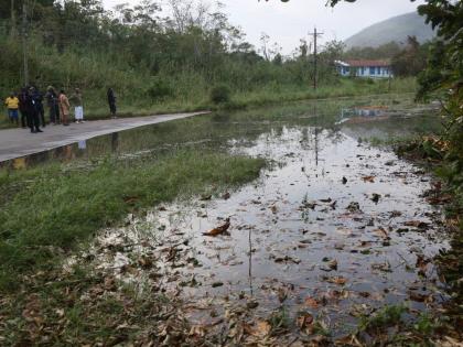 Rising groundwater in Content, Manchester. The health ministry the outbreak is directly linked to environmental conditions created by Hurricane Melissa, which increased exposure to contaminated water and soil. It has not said Content is an area of concen.