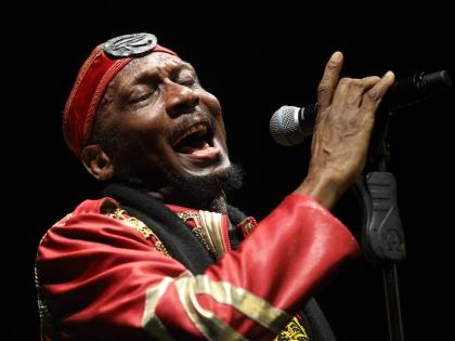 Jamaican musician, singer and actor Jimmy Cliff performs during the Timbre Rock and Roots concert on Friday March 22, 2013 in Singapore.