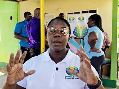 Renae Tuckett Palmer, manager of the Maxfield Park Children’s Home.