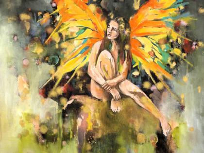 The moment of healing grace, by Katrina Abrahams.