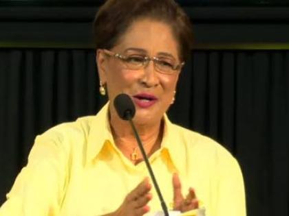 Trinidad and Tobago’s Prime Minister Kamla Persad Bissessar.